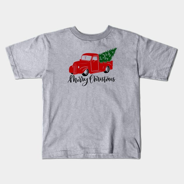 Merry Christmas! Kids T-Shirt by Likeable Design